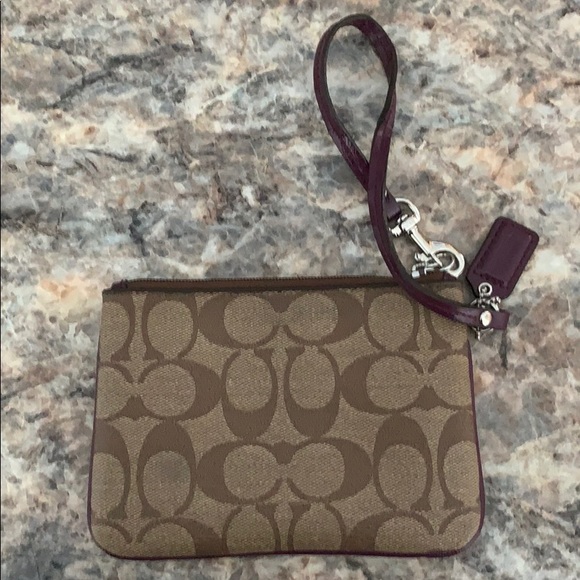 Coach Wristlet - Picture 2 of 4